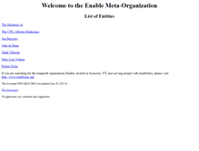Tablet Screenshot of enable.org