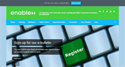 Desktop Screenshot of enable.uk.net